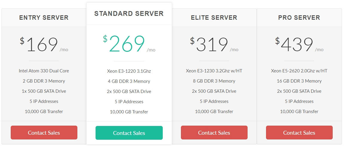 greengeeks dedicated hosting