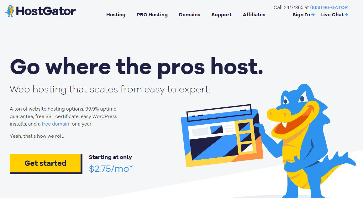 Hostgator indonesia homepage