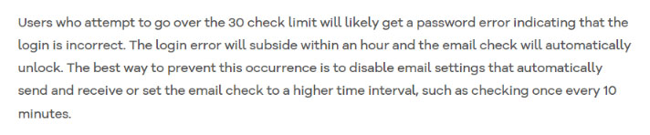 hostgator mail limits