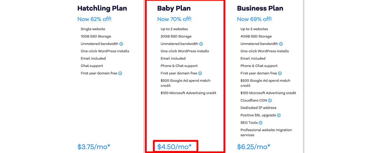 hostgator baby plan