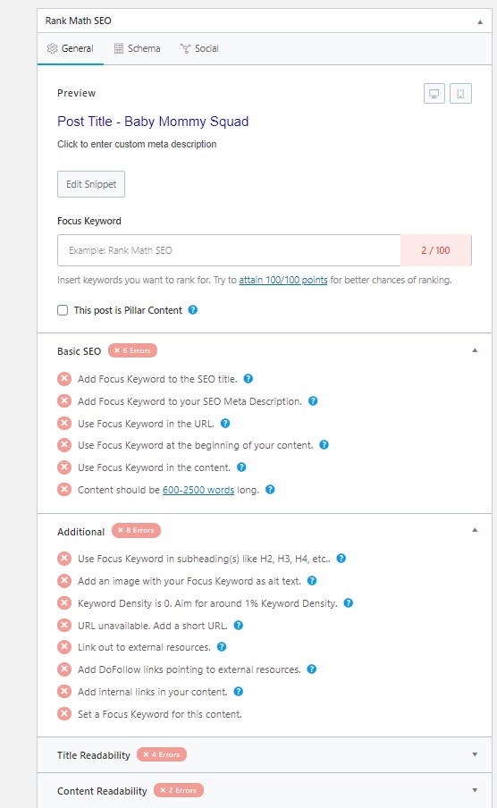 Rank Math SEO WordPress Plugin