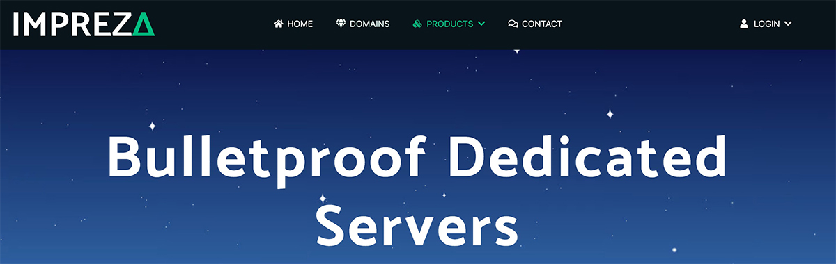 impreza dedicated servers