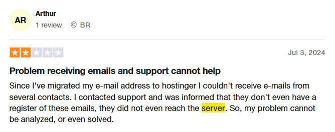 hostinger emails deliverability issue