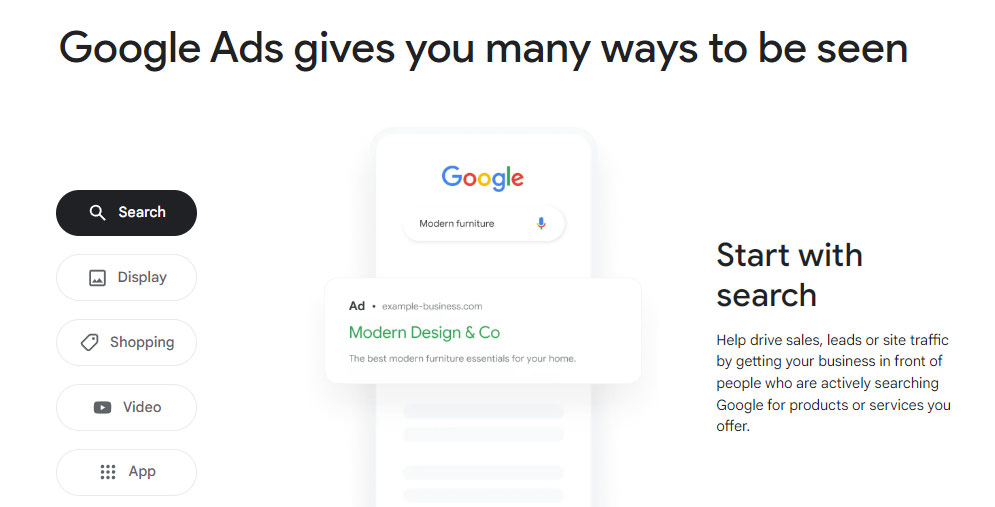 google ads for blog marketing