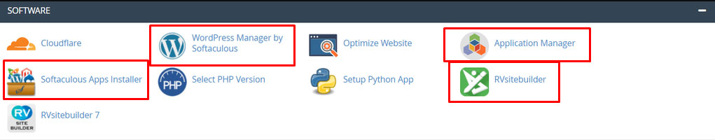 cpanel softaculous apps installer