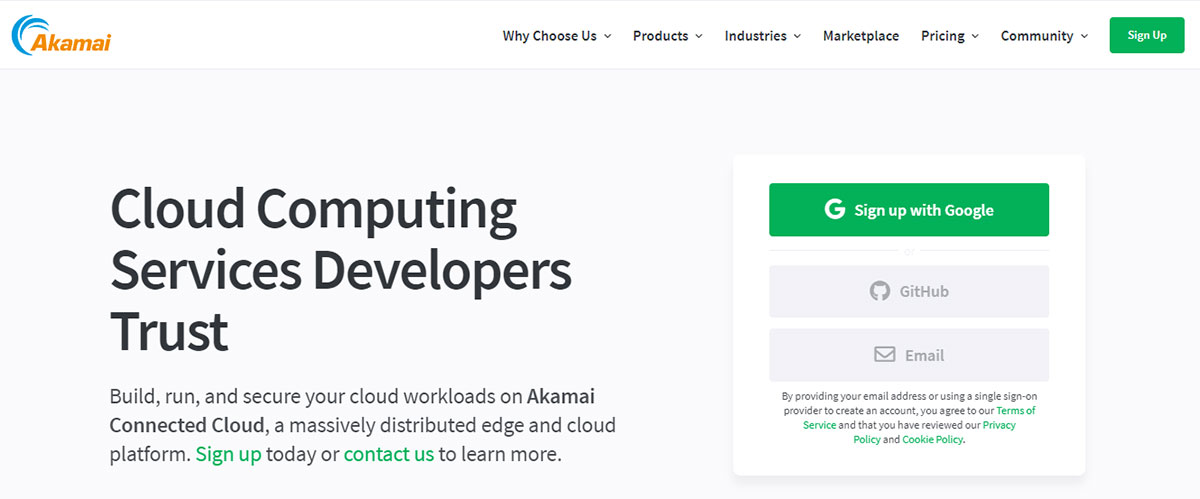 akamai vps (formerly linode)