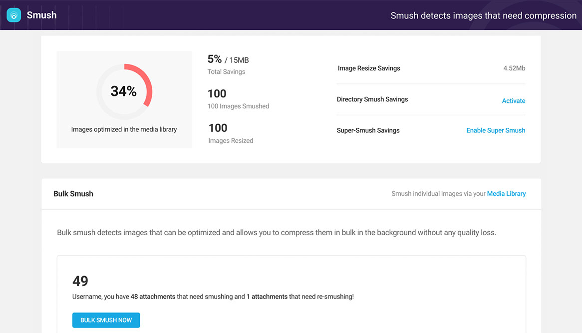image compression fro ipage hosting