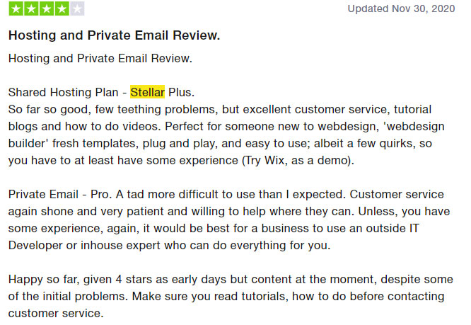 namecheap customer review trustpilot