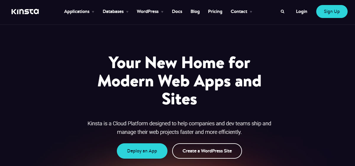 kinsta hosting