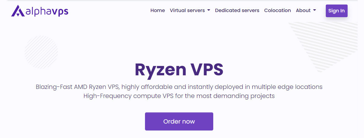alphavps ryzen