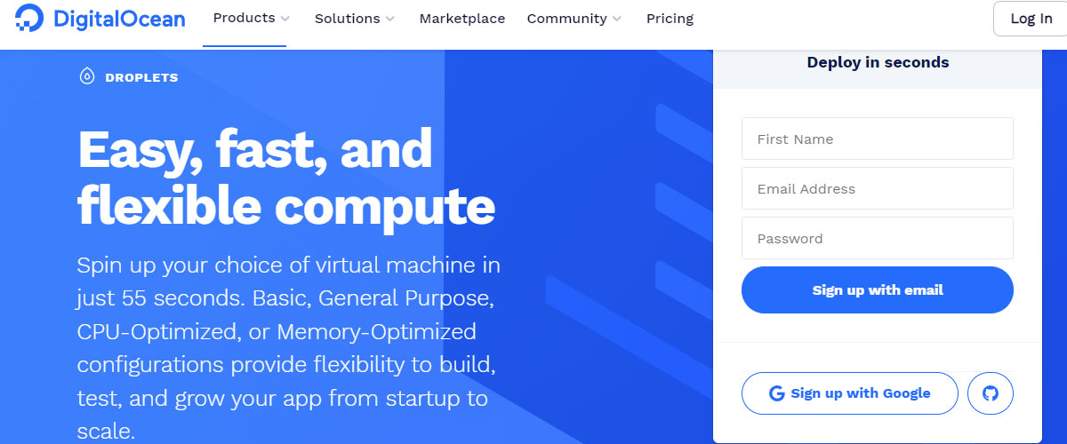digitalocean nvme