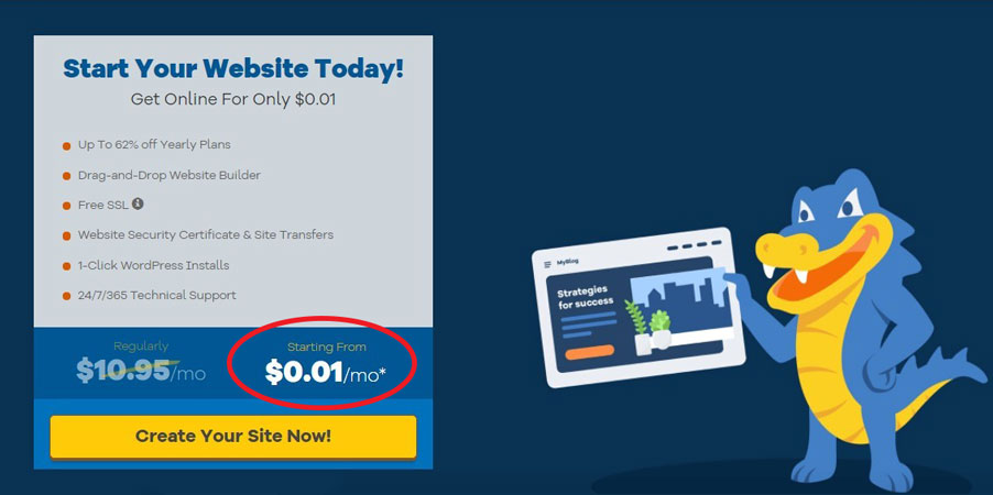 hostgator wordpress hosting free trial