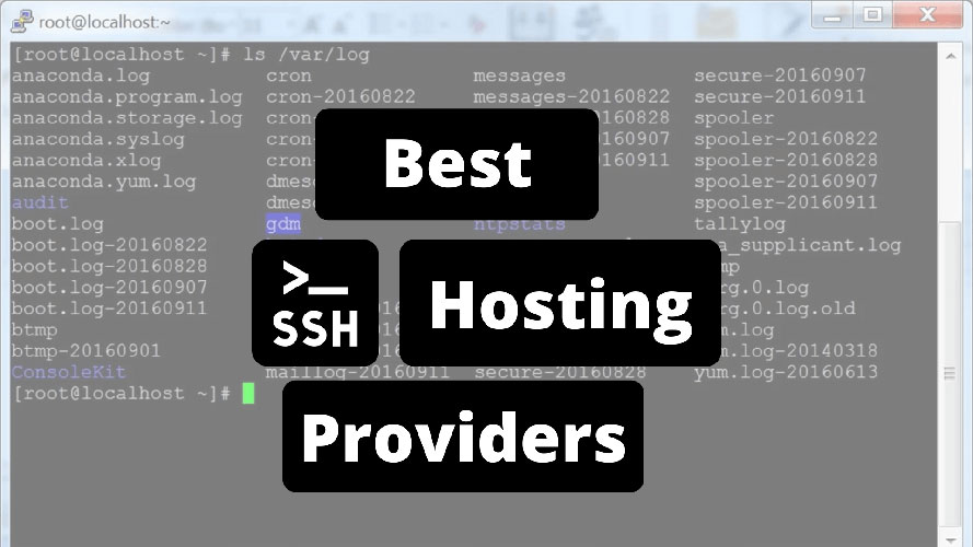 best ssh hosting providers