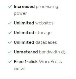 godaddy ultimate hosting plan features