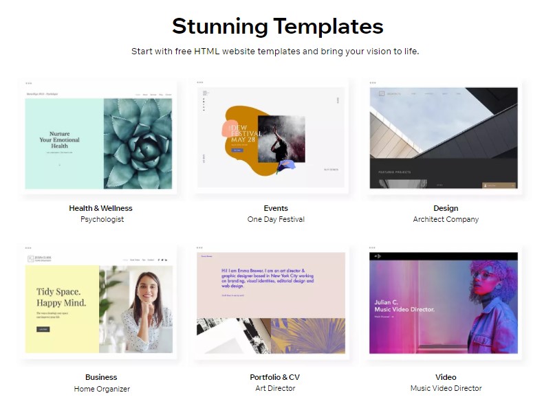 Wix Templates