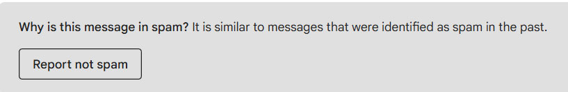 email server has triggered spam