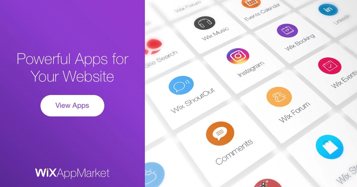 wix apps market