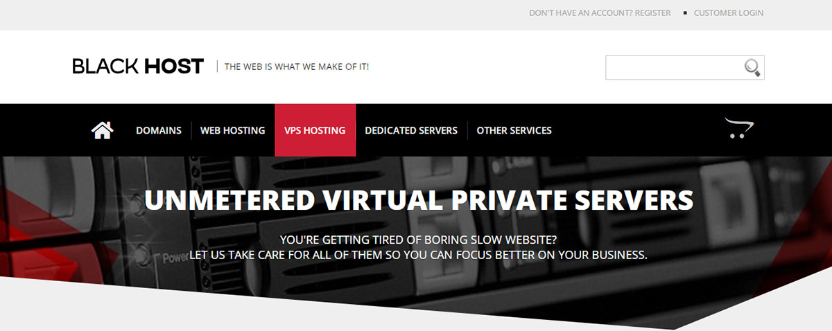 blackhost unmetered hosting