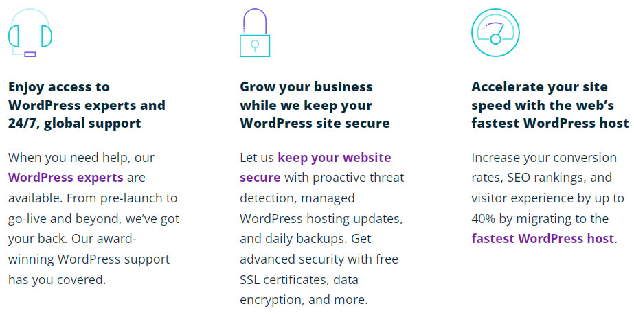 pros of wp engine