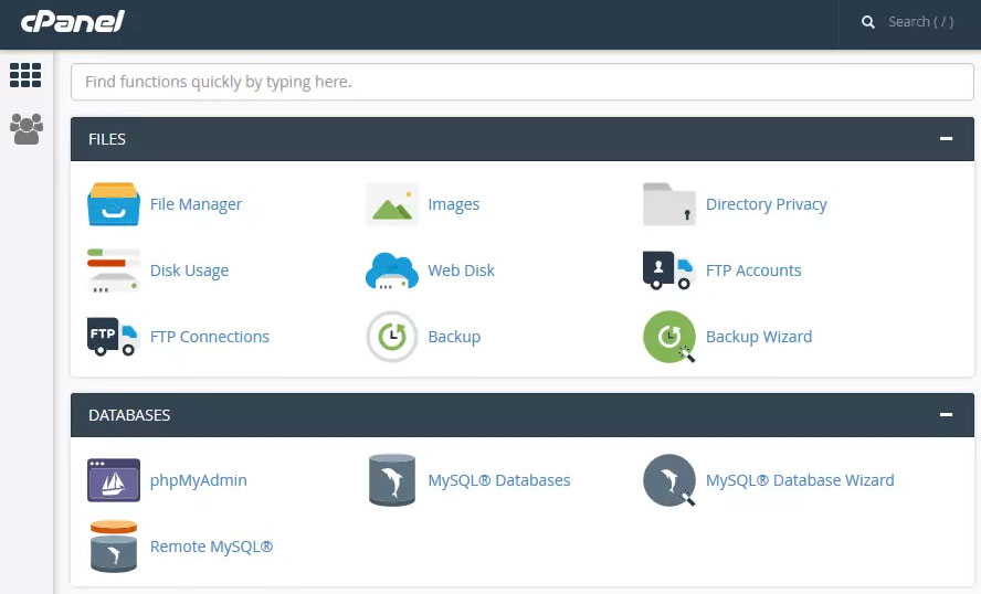 blackhost cpanel