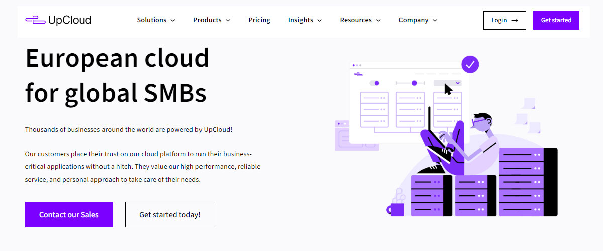 upcloud vm for smb