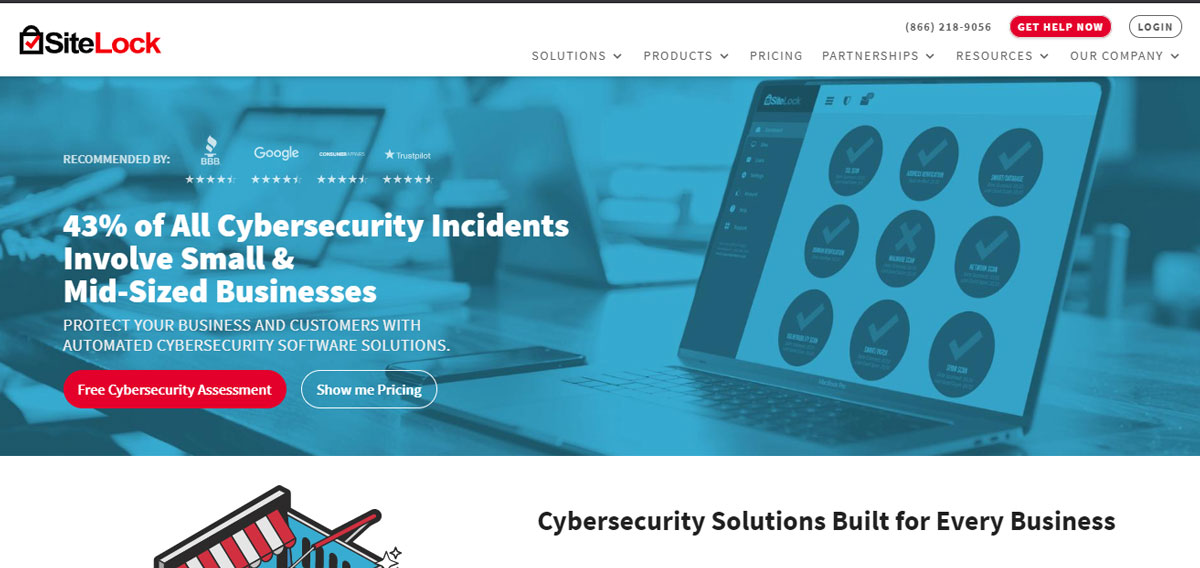 Sitelock Security Bluehost