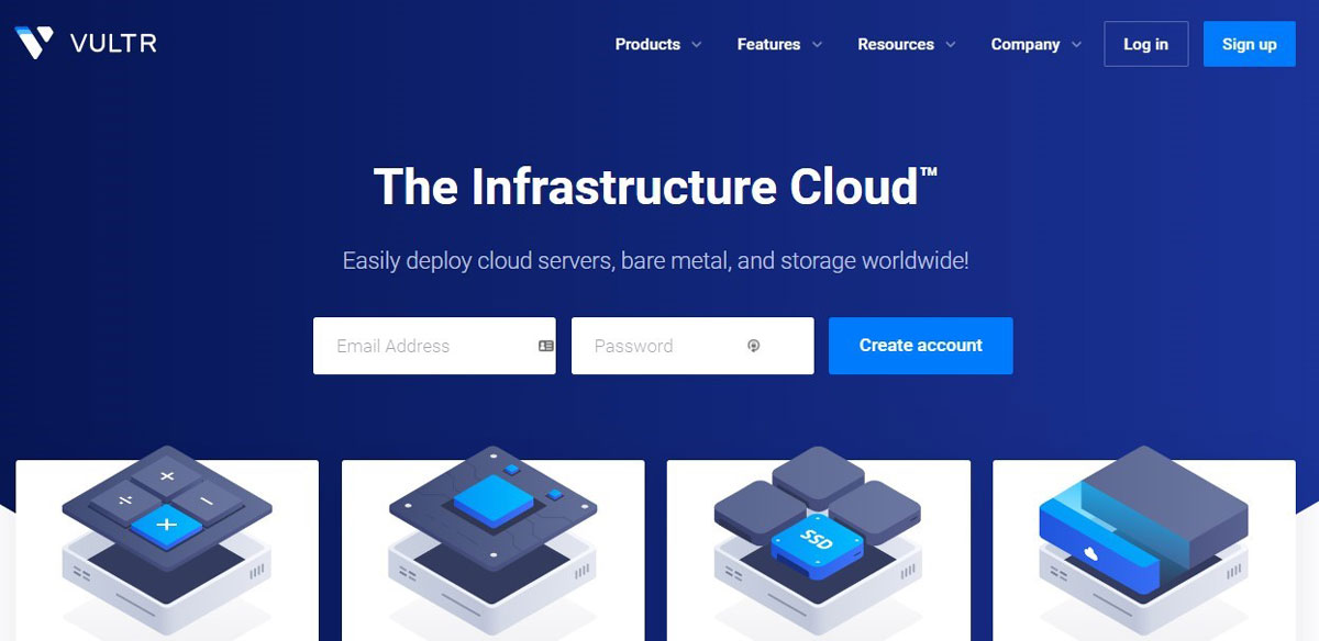 vultr infrastructure cloud servers