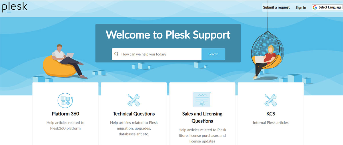 plesk support