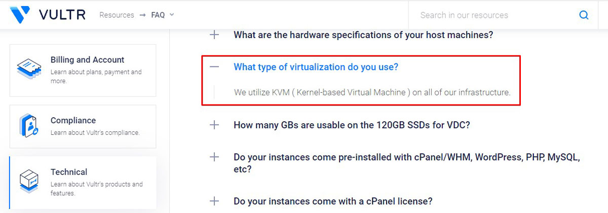 vultr virtualization