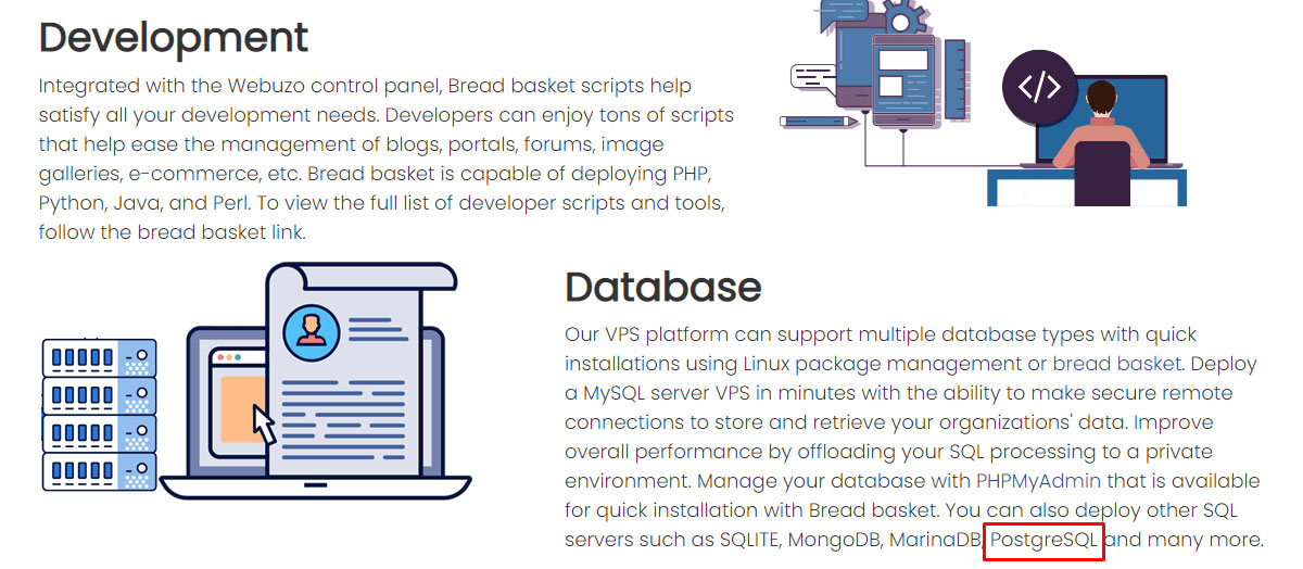 interserver cheap postgresql