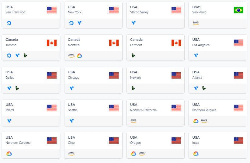 american data centers in cloudways