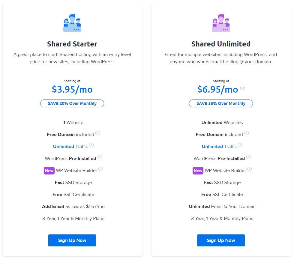 dreamhost shared hosting