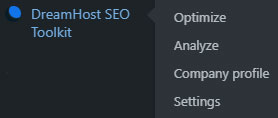 dreamhost seo toolkit wordpress compatible