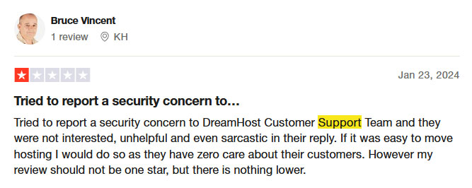 dreamhost support team without expertise