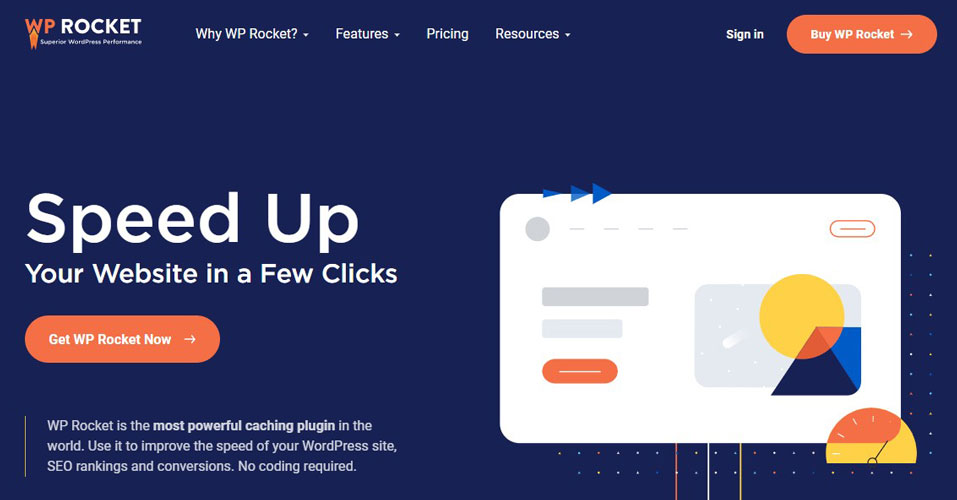 wp-rocket cache plugin for wordpress