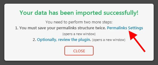 all in one migration permalinks