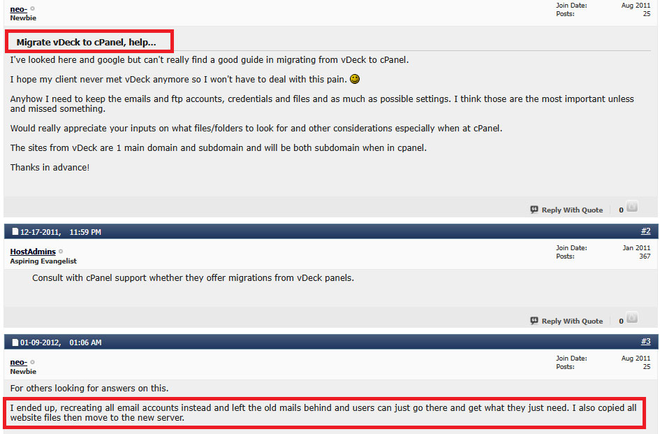 fatcow issue with migration