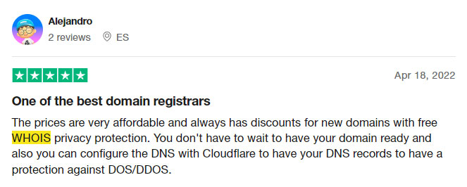 namecheap customer review